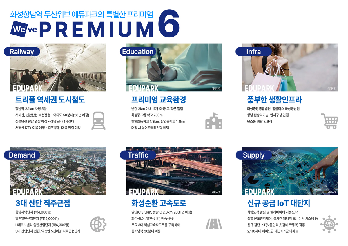 향남역 두산위브 에듀파크 프리미엄 안내